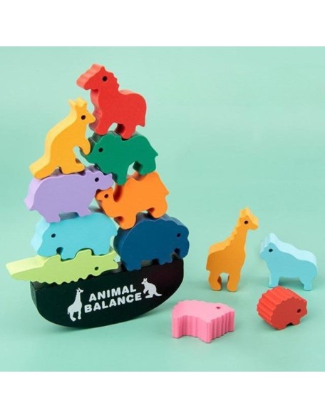 Wooden Animal Balance Toy