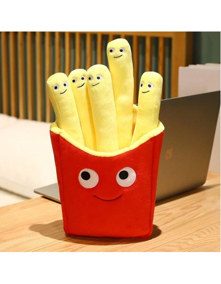 French Fries Plush Pillow Toy