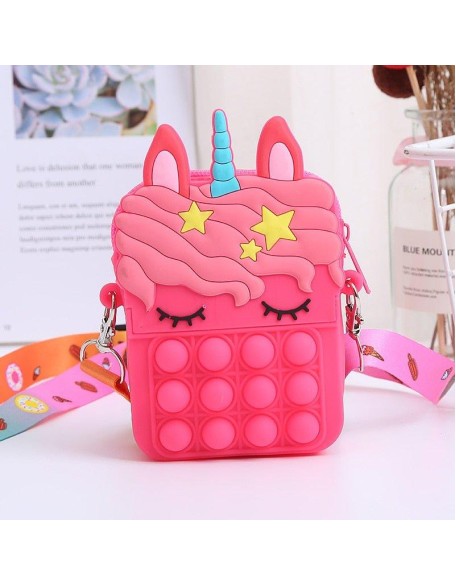 Pop Fidget Unicorn Shoulder Bag