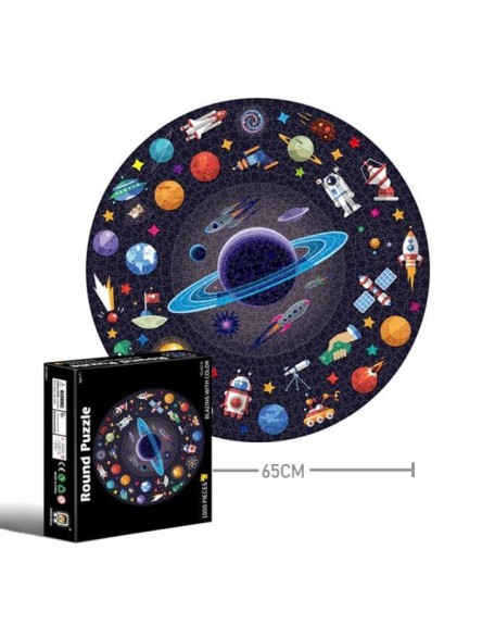 Blazing with Colour Round 1000 piece Jigsaw Puzzles